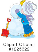 Snowman Clipart #1226322 by Alex Bannykh