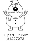Snowman Clipart #1227072 by Cory Thoman