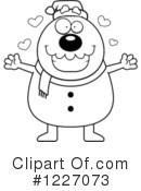 Snowman Clipart #1227073 by Cory Thoman