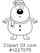 Snowman Clipart #1227075 by Cory Thoman