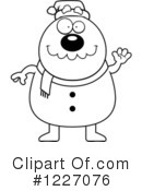 Snowman Clipart #1227076 by Cory Thoman