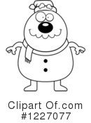 Snowman Clipart #1227077 by Cory Thoman