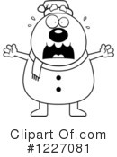 Snowman Clipart #1227081 by Cory Thoman