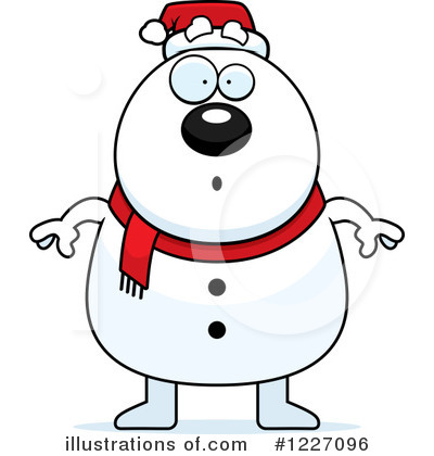 Royalty-Free (RF) Snowman Clipart Illustration by Cory Thoman - Stock Sample #1227096