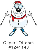 Snowman Clipart #1241140 by Cory Thoman