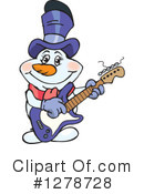Snowman Clipart #1278728 by Dennis Holmes Designs