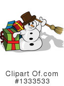 Snowman Clipart #1333533 by dero