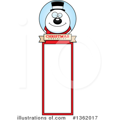 Royalty-Free (RF) Snowman Clipart Illustration by Cory Thoman - Stock Sample #1362017