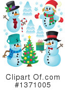 Snowman Clipart #1371005 by visekart