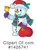 Snowman Clipart #1426741 by visekart