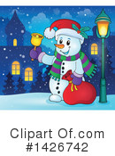 Snowman Clipart #1426742 by visekart