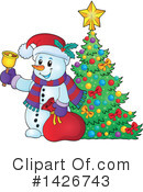 Snowman Clipart #1426743 by visekart