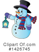 Snowman Clipart #1426745 by visekart