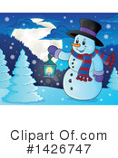 Snowman Clipart #1426747 by visekart