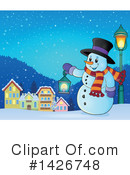 Snowman Clipart #1426748 by visekart