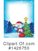 Snowman Clipart #1426750 by visekart
