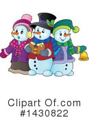 Snowman Clipart #1430822 by visekart