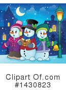 Snowman Clipart #1430823 by visekart