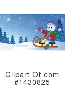 Snowman Clipart #1430825 by visekart