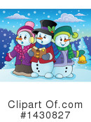 Snowman Clipart #1430827 by visekart