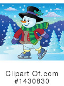 Snowman Clipart #1430830 by visekart