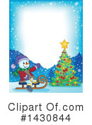Snowman Clipart #1430844 by visekart