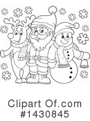Snowman Clipart #1430845 by visekart