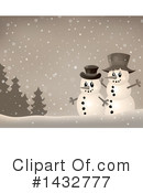 Snowman Clipart #1432777 by visekart