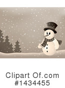 Snowman Clipart #1434455 by visekart