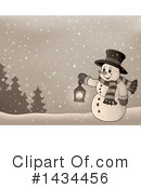Snowman Clipart #1434456 by visekart