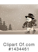 Snowman Clipart #1434461 by visekart