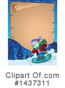 Snowman Clipart #1437311 by visekart