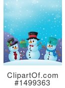 Snowman Clipart #1499363 by visekart