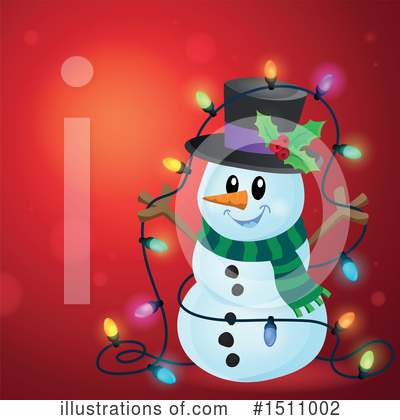 Snowman Clipart #1511002 by visekart