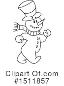 Snowman Clipart #1511857 by yayayoyo