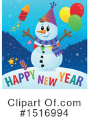 Snowman Clipart #1516994 by visekart