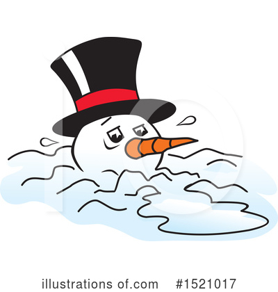 Royalty-Free (RF) Snowman Clipart Illustration by Johnny Sajem - Stock Sample #1521017