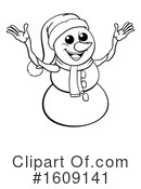 Snowman Clipart #1609141 by AtStockIllustration