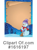 Snowman Clipart #1616197 by visekart