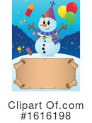 Snowman Clipart #1616198 by visekart