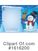 Snowman Clipart #1616200 by visekart