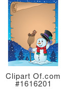 Snowman Clipart #1616201 by visekart