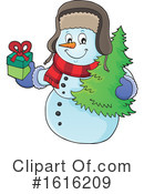 Snowman Clipart #1616209 by visekart