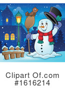Snowman Clipart #1616214 by visekart