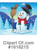 Snowman Clipart #1616215 by visekart