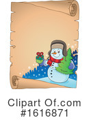 Snowman Clipart #1616871 by visekart