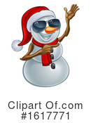 Snowman Clipart #1617771 by AtStockIllustration