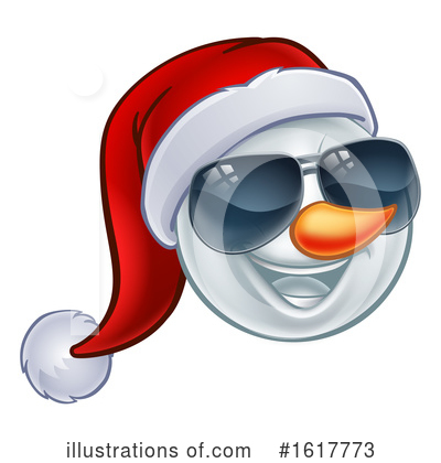 Snowman Clipart #1617773 by AtStockIllustration