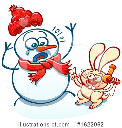 Royalty-Free (RF) Snowman Clipart Illustration by Zooco - Stock Sample #1622062