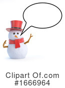 Snowman Clipart #1666964 by Steve Young